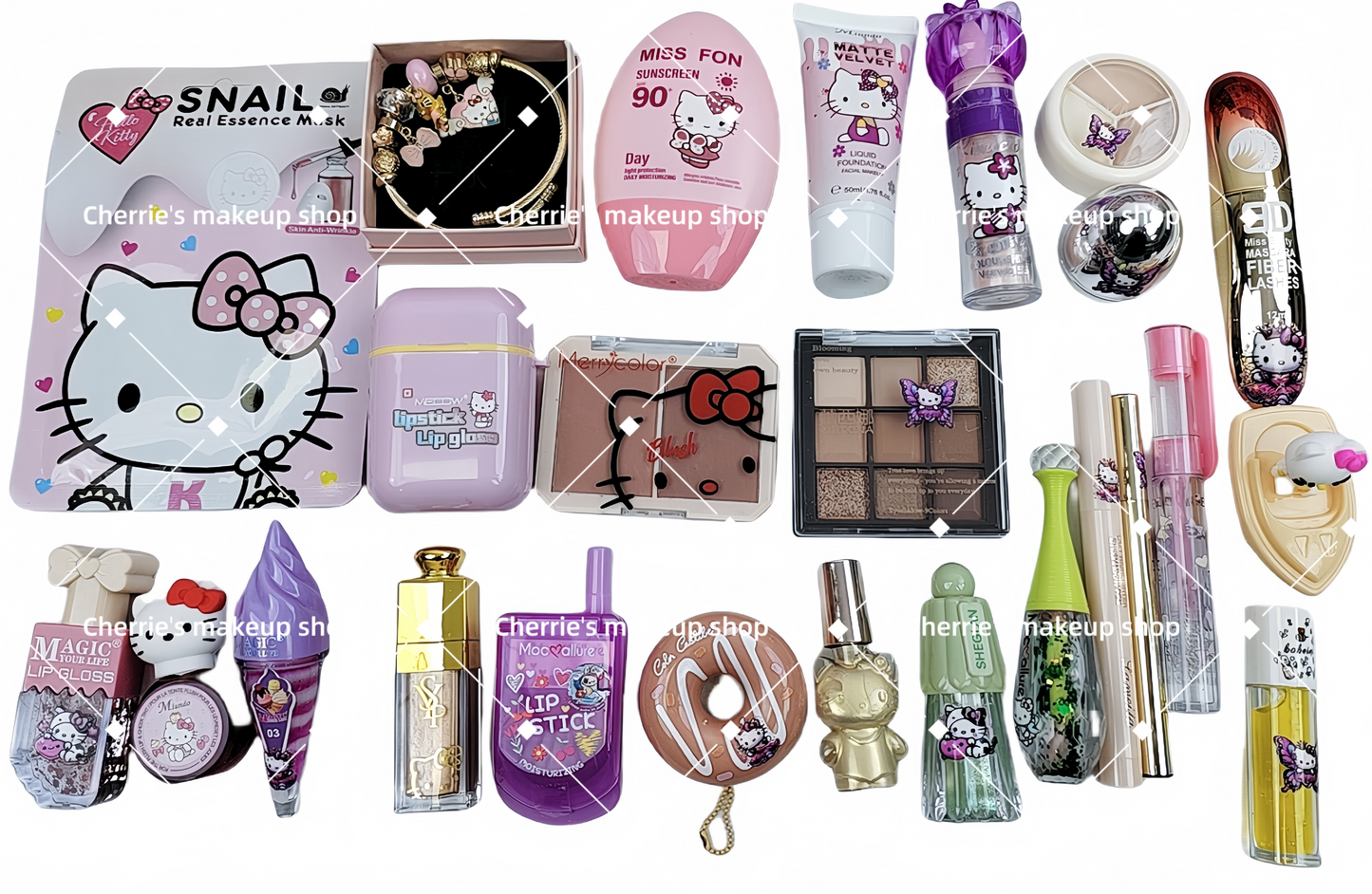 Makeup Bundle(35 items)+Big Eyeshadow(FREE SHIPPING)