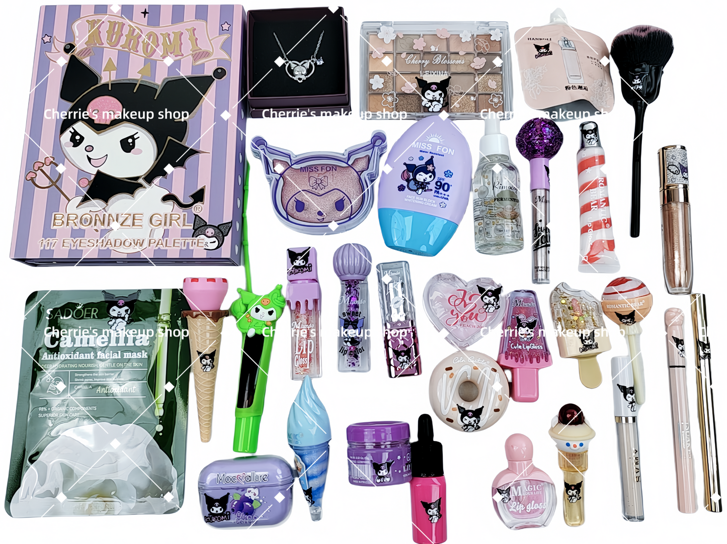 Makeup Bundle(35 items)+Big Eyeshadow(FREE SHIPPING)
