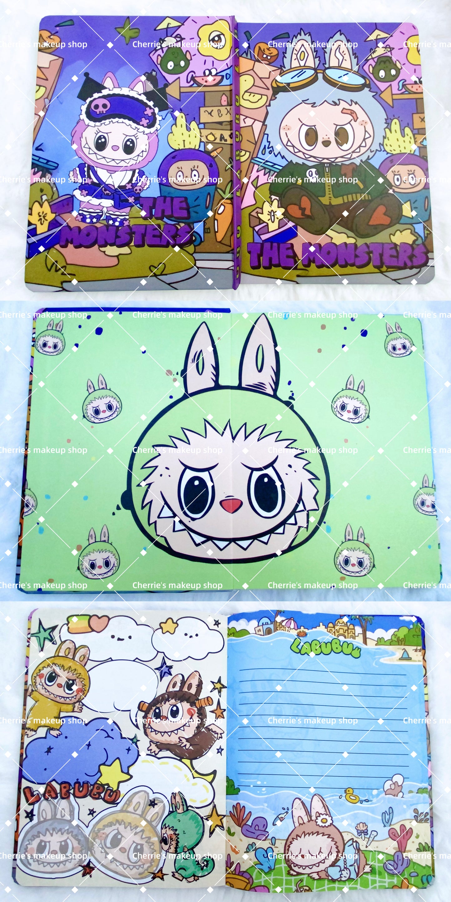 Self-Pick Labubu NOTEBOOK