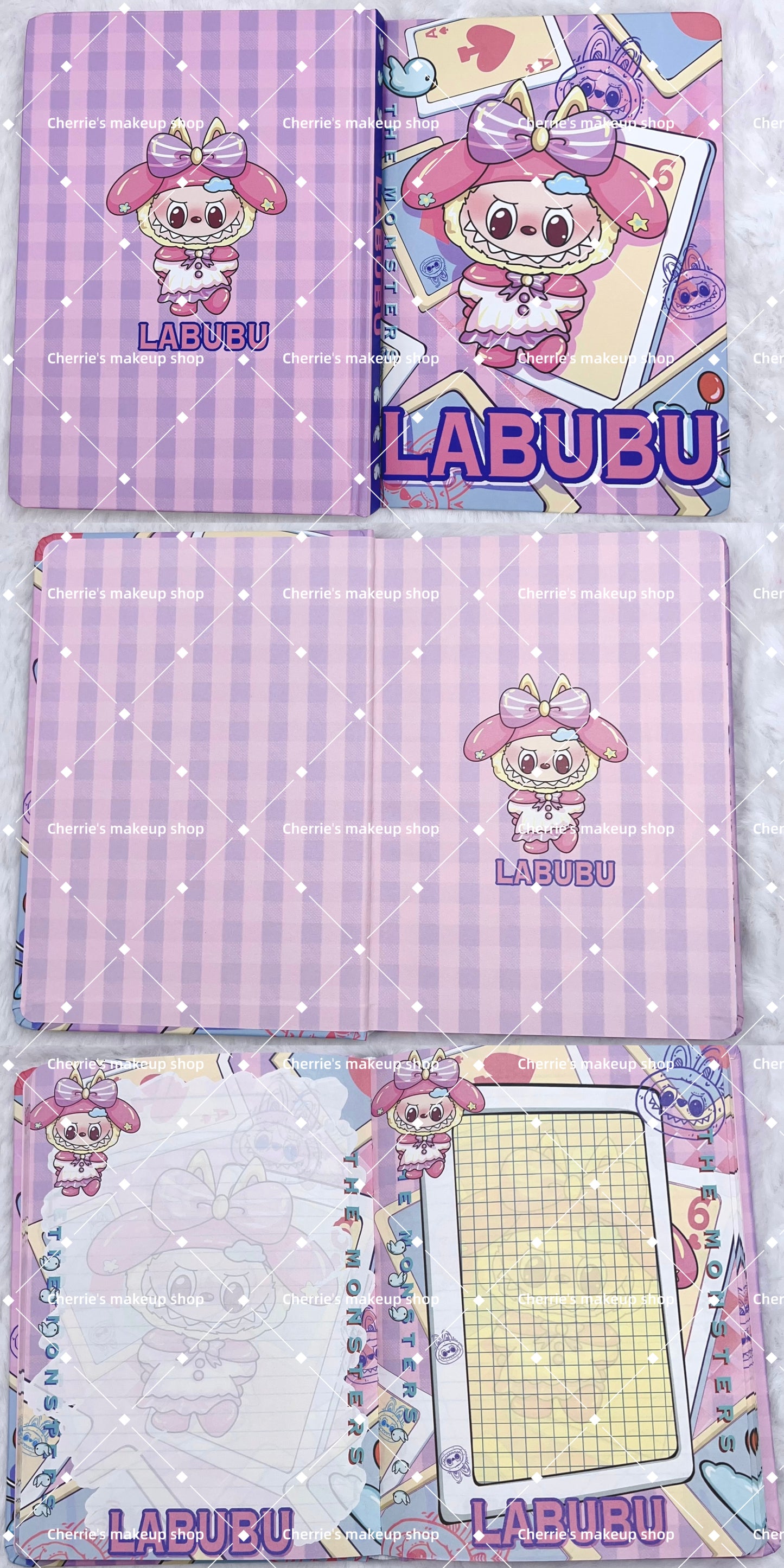 Self-Pick Labubu NOTEBOOK