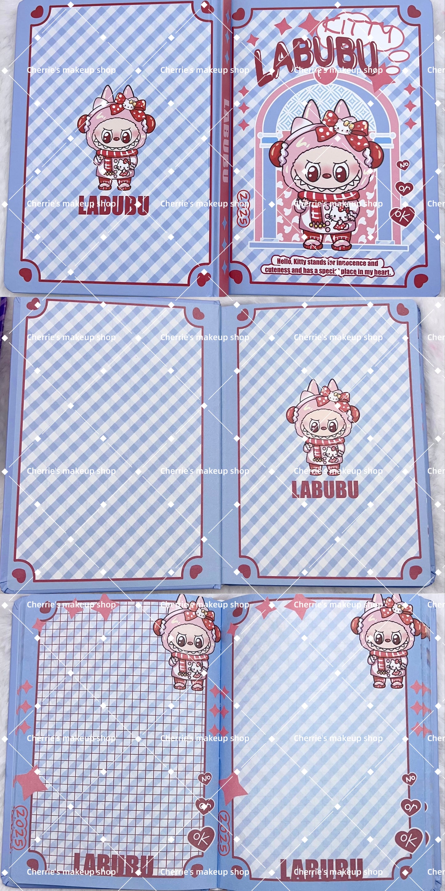 Self-Pick Labubu NOTEBOOK