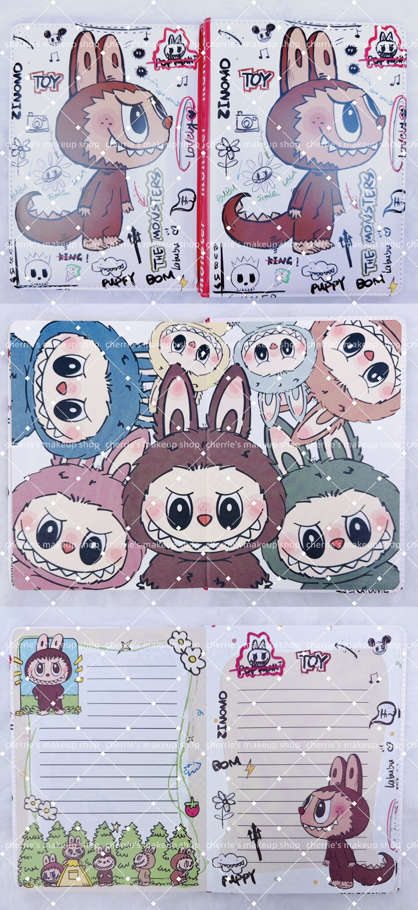 Self-Pick Labubu NOTEBOOK