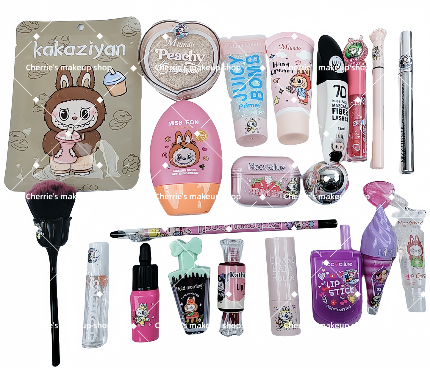 Makeup Bundle(35 items)+Big Eyeshadow(FREE SHIPPING)