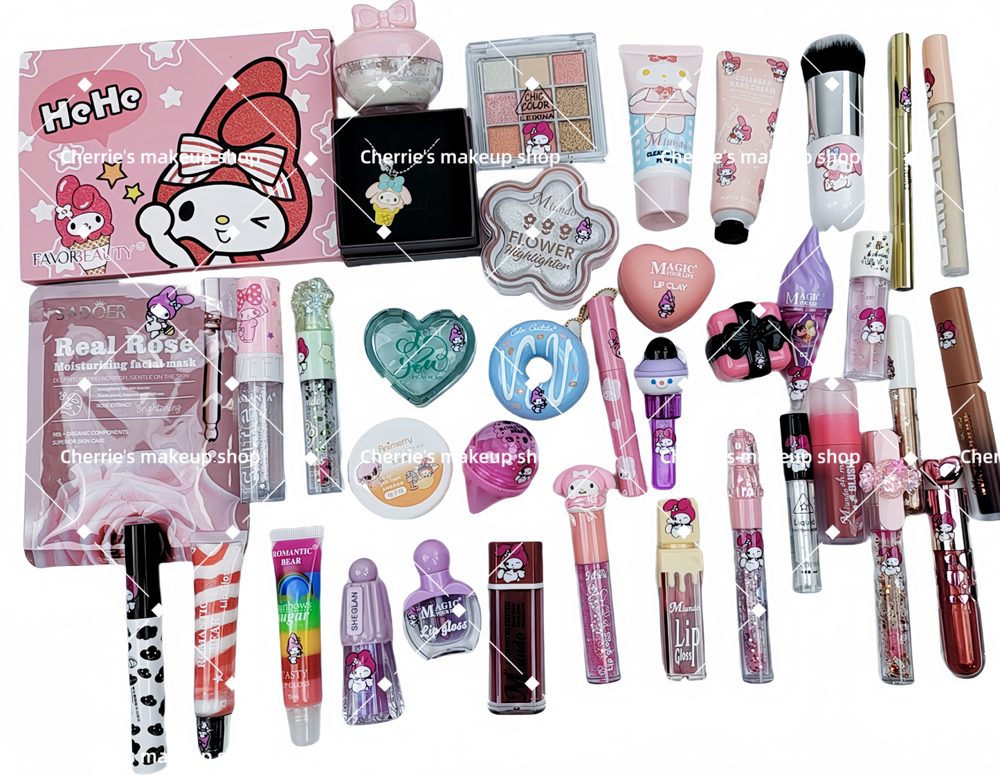 Makeup Bundle(35 items)+Big Eyeshadow(FREE SHIPPING)