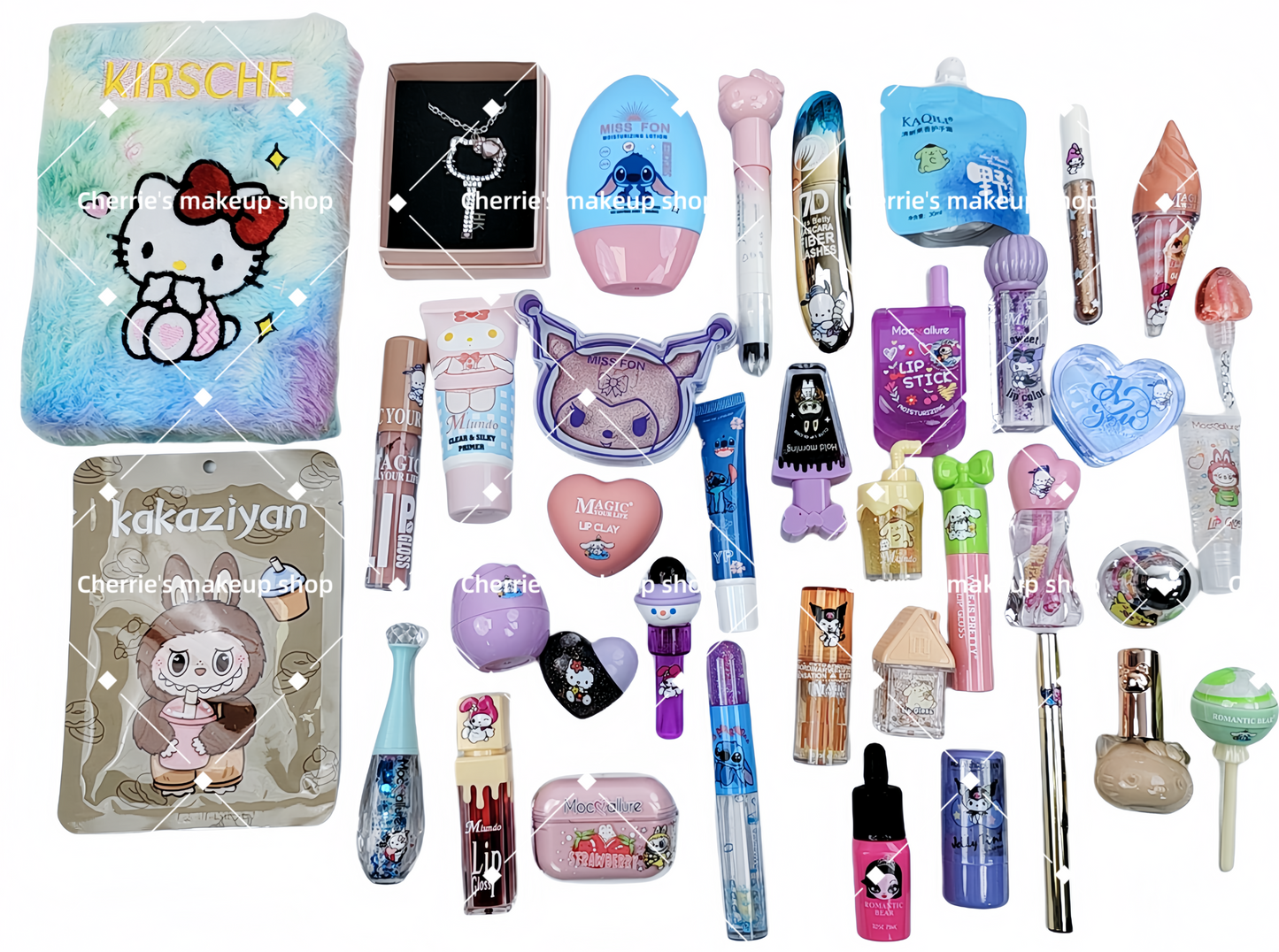Makeup Bundle(35 items)+Big Eyeshadow(FREE SHIPPING)