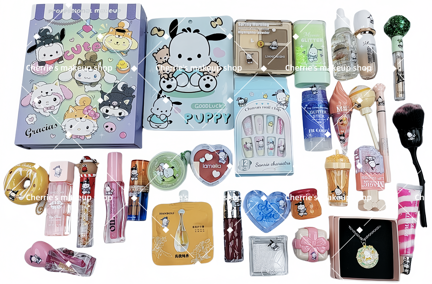 Makeup Bundle(35 items)+Big Eyeshadow(FREE SHIPPING)
