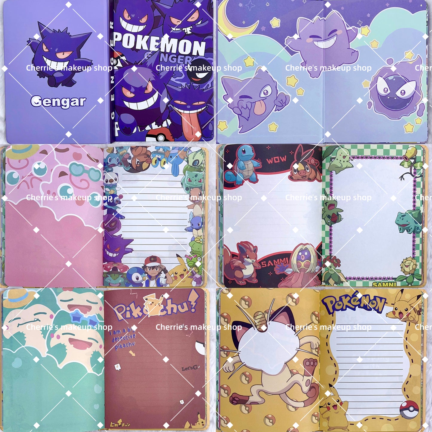 Self-Pick Pokemon NOTEBOOK