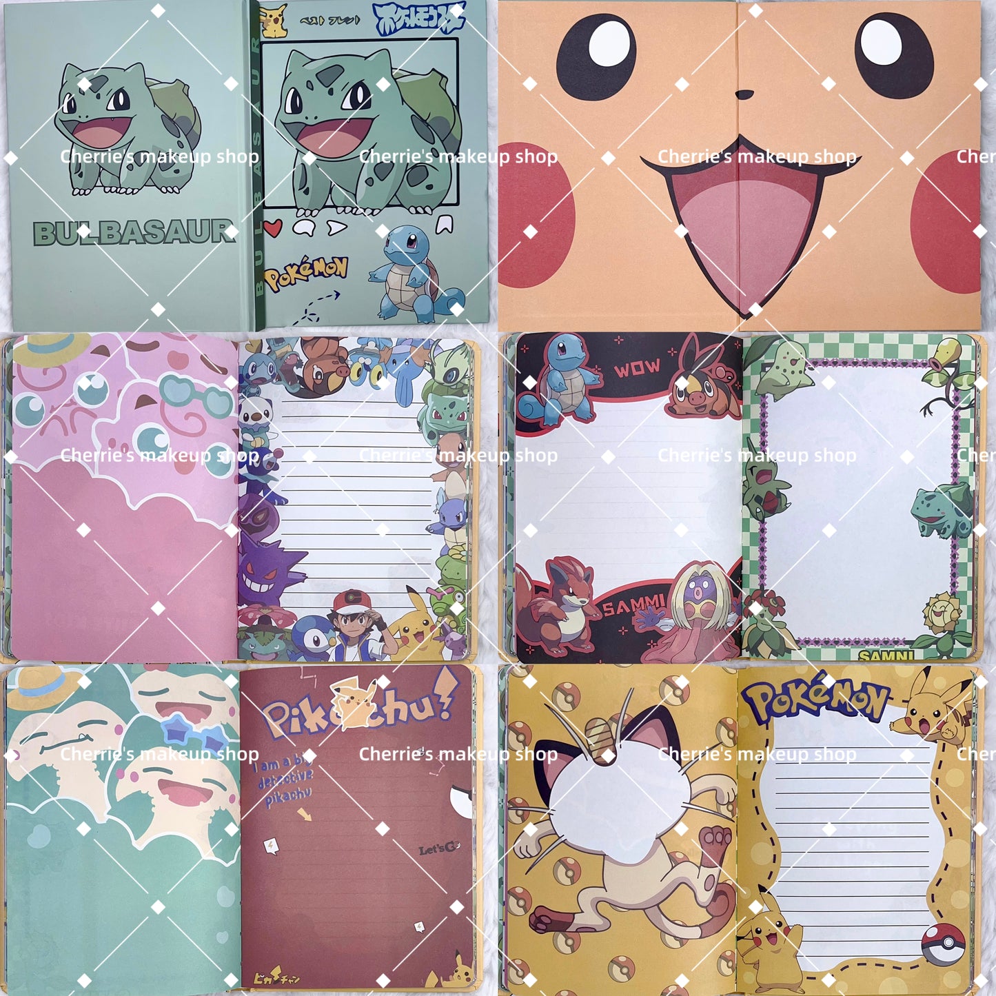 Self-Pick Pokemon NOTEBOOK