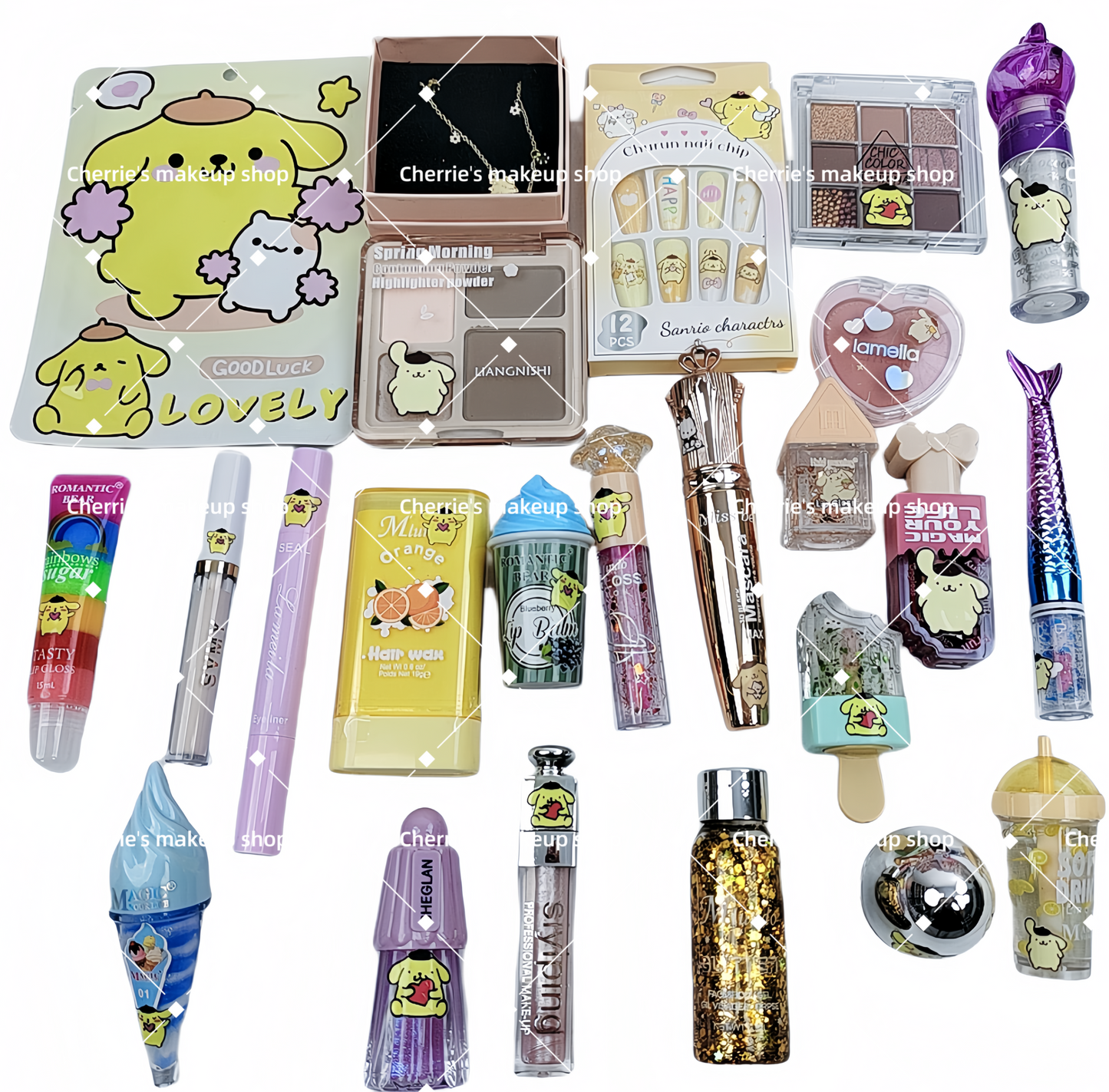 Makeup Bundle(35 items)+Big Eyeshadow(FREE SHIPPING)
