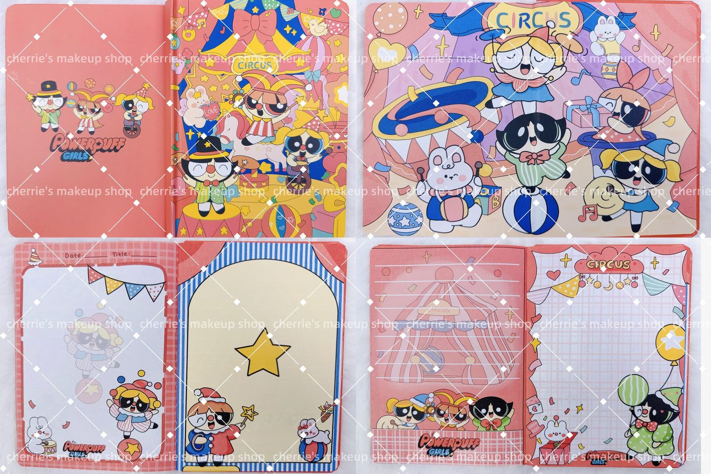 Self-Pick Power Puff Girl NOTEBOOK